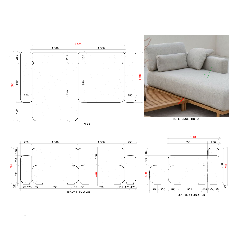 ELARI OUTDOOR SOFA