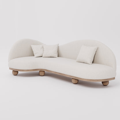 PEBBLE WAVE CORNER SOFA