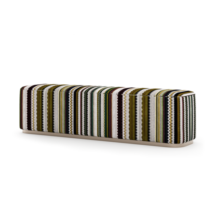 STRIPESCALE POUF