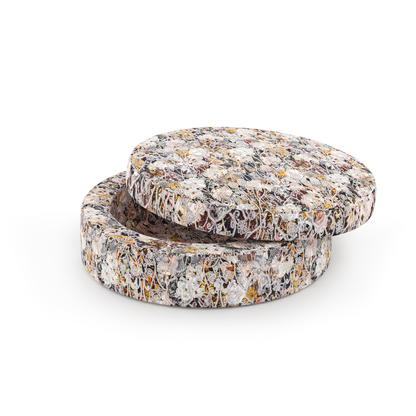 MONET BLOSSOM POUF WITH STORAGE