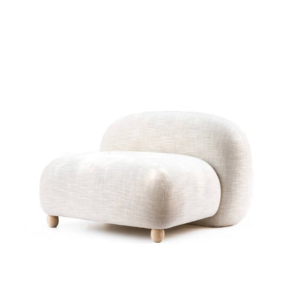 SORELL ARMCHAIR WITH ROUND LEGS
