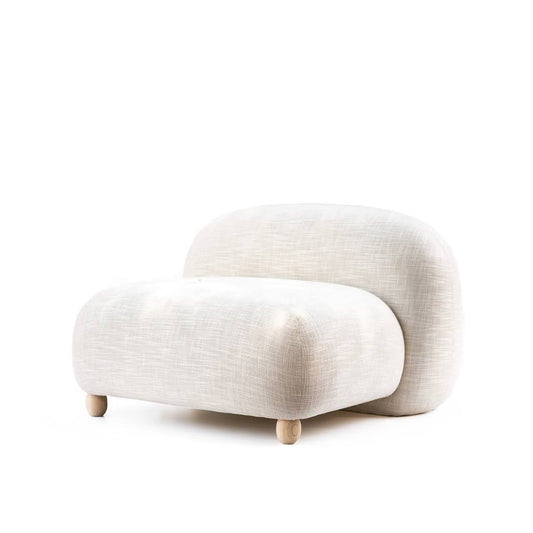 SORELL ARMCHAIR WITH ROUND LEGS