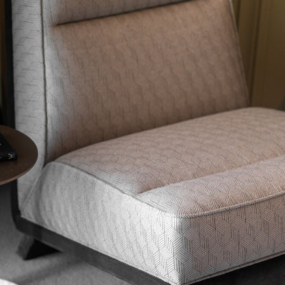 VOIDFORM ARMCHAIR WITH ANGLED BACK