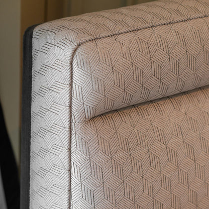 VOIDFORM ARMCHAIR WITH ANGLED BACK