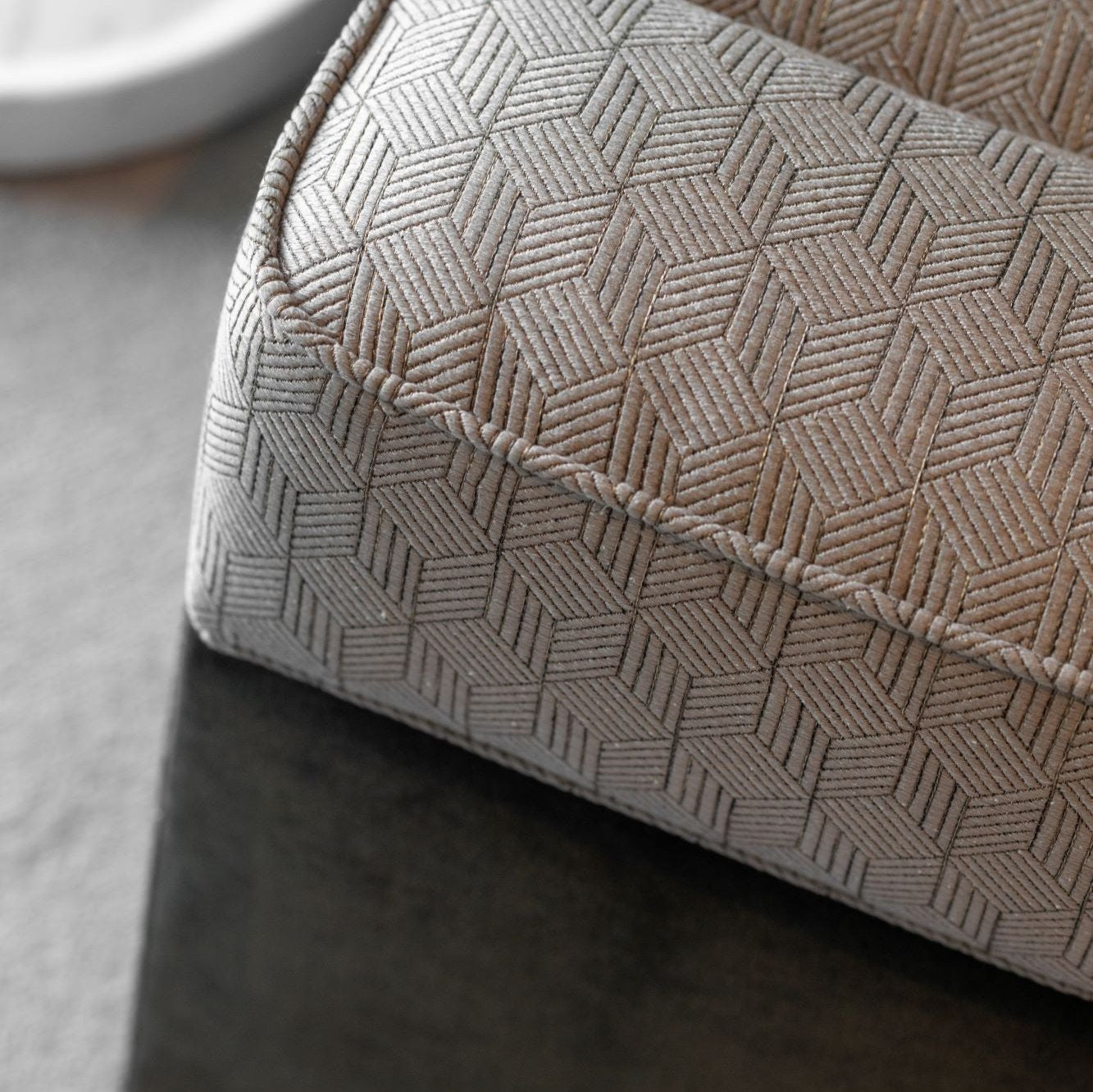 VOIDFORM ARMCHAIR WITH ANGLED BACK