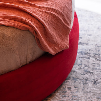 UMBER HALO ROUND BED