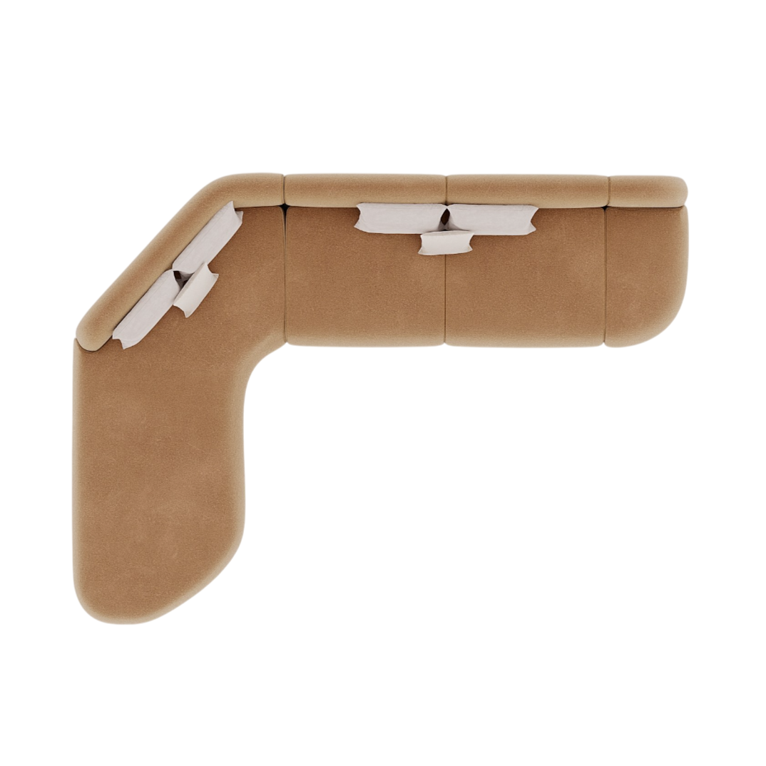 LUMA CURVED SOFA-BED