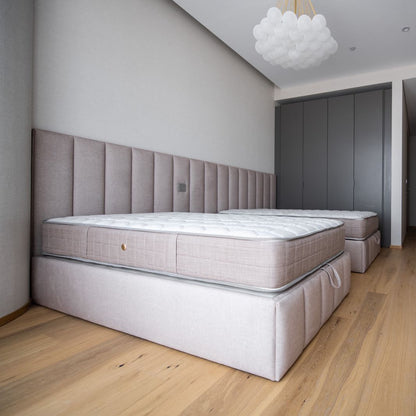 DUO INTERCONNECTED HYDRAULIC BEDS