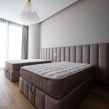 DUO INTERCONNECTED HYDRAULIC BEDS