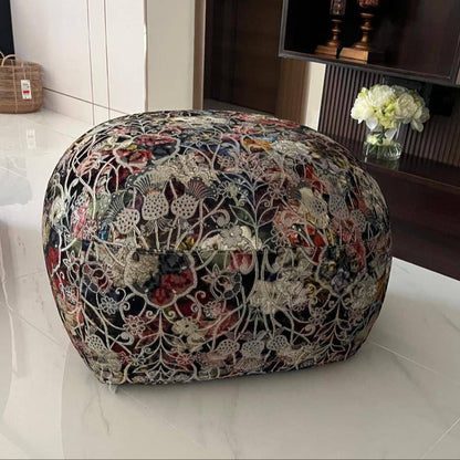 BAROQUE PETAL POUF