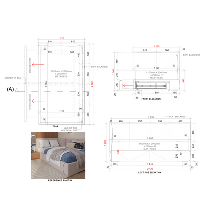 NUVORA NEST STORAGE BED