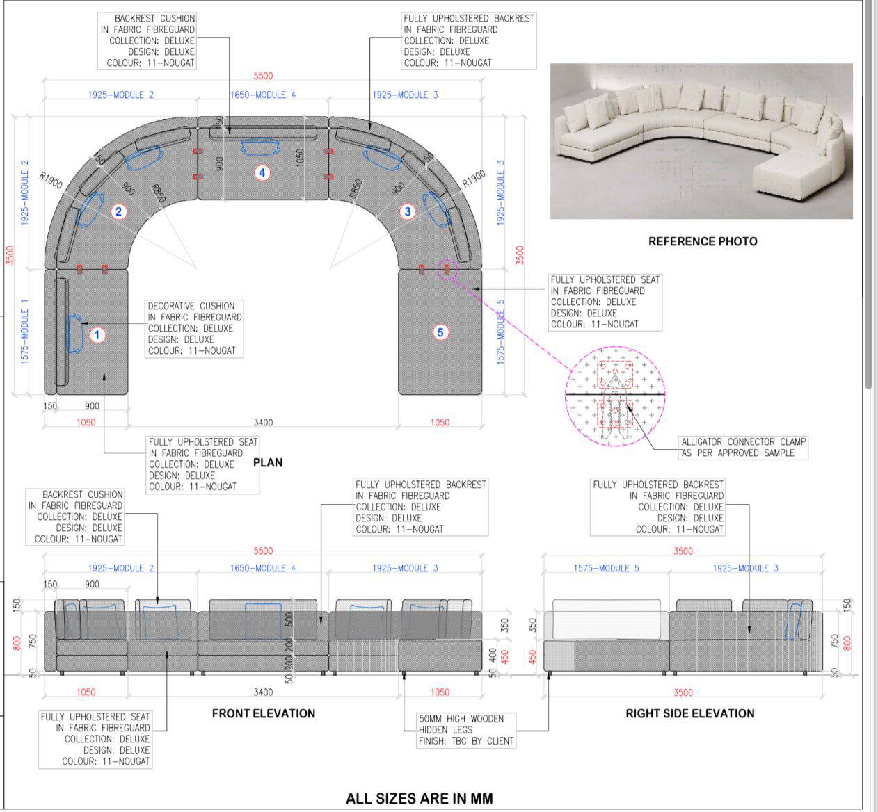 SERENUS SECTIONAL SOFA