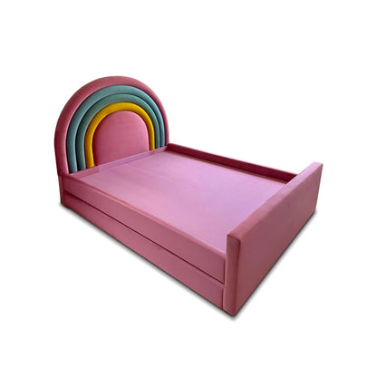 RAINBOW KIDS BED WITH DRAWER