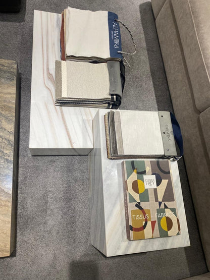 CUBE MARBLE TABLE WHITE